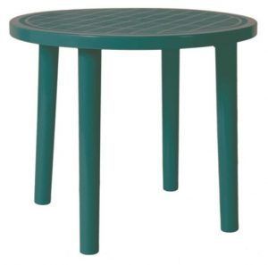 Green-Plastic-Garden-Table