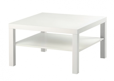 White Coffee Table Square