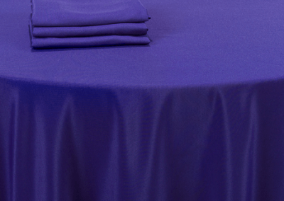 Blue 120 Round Table Cloth