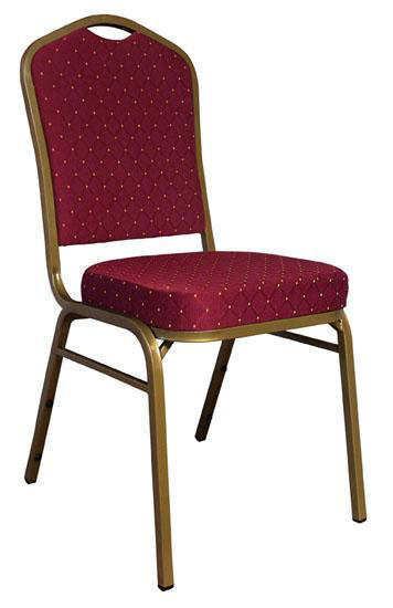 Burgundy banquet chair