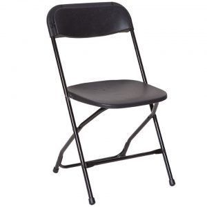 Folding-Exam-Chair-Black