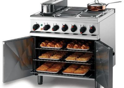 Six Ring Electric Cooker with Oven