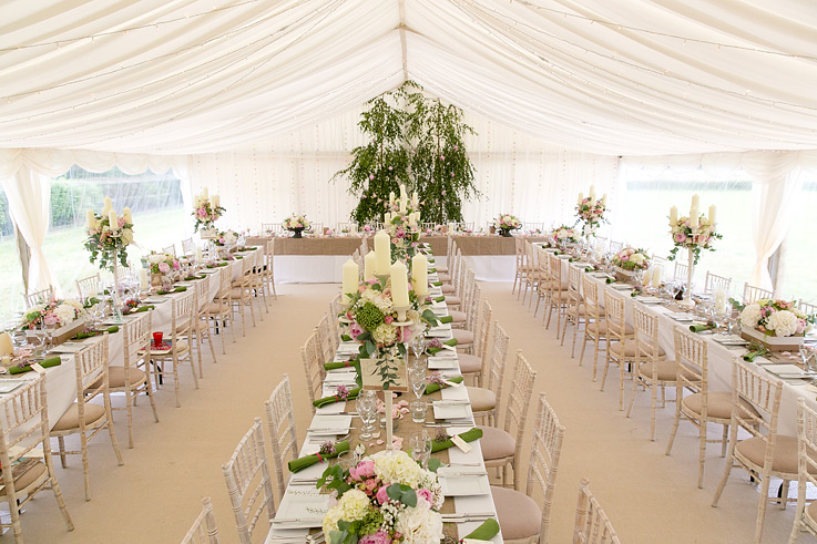 A magnificent marquee wedding