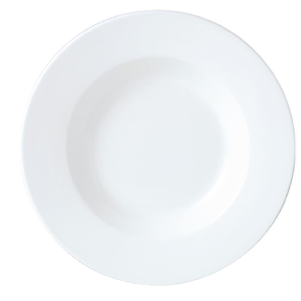 white 11.5 inch bowl