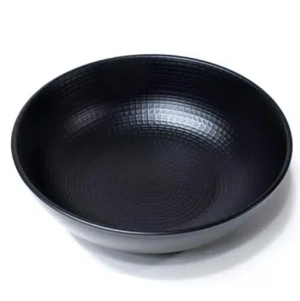 Black 7inch rice / salad bowl